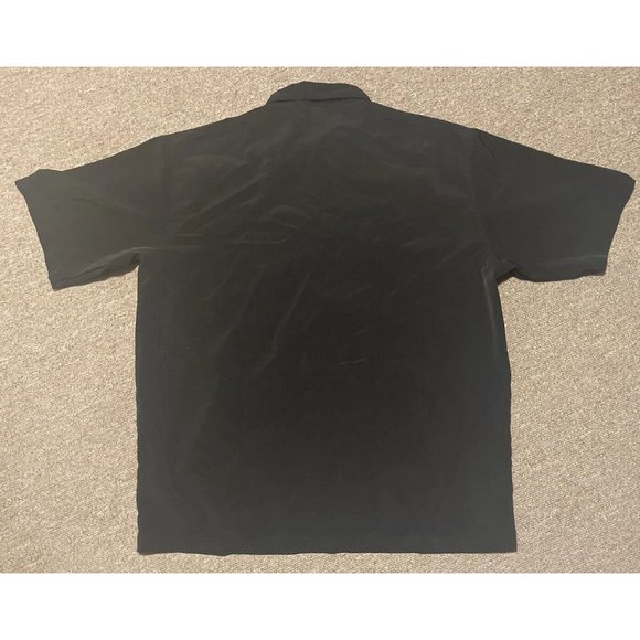 Vintage 90s XL JNCO Jeans Barbed Wire Button Down Shirt Grunge Rave Graffiti Y2K - Picture 2 of 7